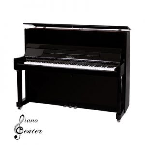 پیانو آکوستیک FEURICH 122 – UNIVERSAL Black Polished - Chrome